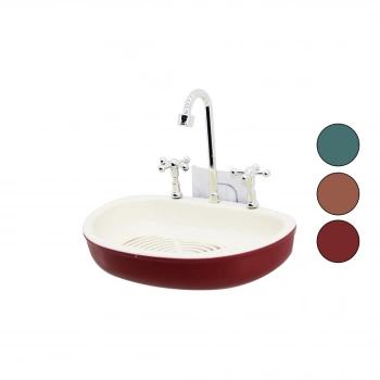 LAVABO FİGÜRLÜ KATI SABUNLUK (5324)