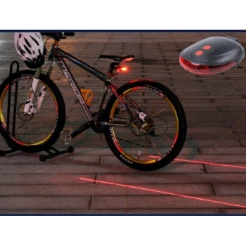 Lazer Güvenlik Şeritli Bisiklet Stop Lambası (5324)