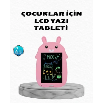Lcd Yazı Tableti 12 İnç Tek Tuşla Silme Kilitli Çocuk Eğitim Çizim Tableti