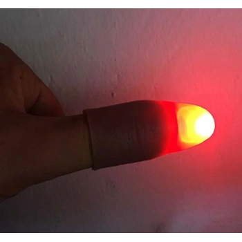 Led Işıklı Sihirli Parmak Işıklı Parmak Şaka Parmak (5324)
