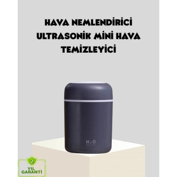 LED Işıklı USB Nemlendirici – Sürekli ve Aralıklı Püskürtme Modu