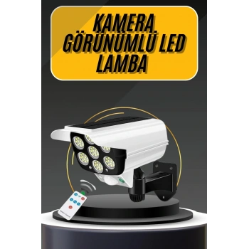 Led Lamba-güneş Paneli Destekli Uzaktan Kumandalı Solar Led Lamba