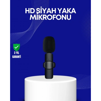 Lightning Girişli 2’li Kablosuz Yaka Mikrofonu Çift Kişilik Kayıt