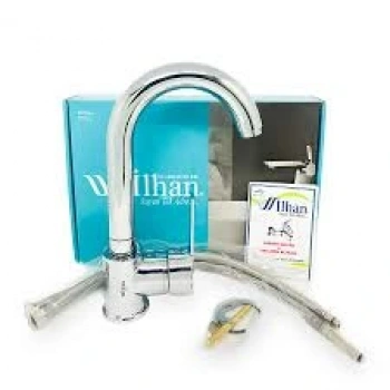 LÜKS DELTA LAVABO KISA KUĞU BATARYA (5324)