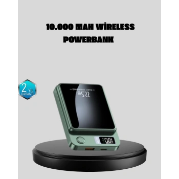 Magsafe Powerbank 22.5w Hızlı Şarjlı Ve Kompakt Kablosuz Şarj Cihazı