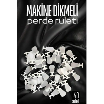 Makine Dikmeli Perde Düğmesi Perde Ruleti Perde Düğmesi 40 Adet