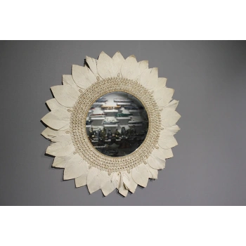 Makrome Duvar Aynası Model 1