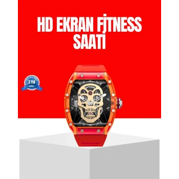 Manyetik Şarjlı Akıllı Saat iOS Android Uyumlu