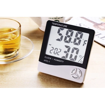 Masaüstü Dijital Termometre  Nem Ölçer Higrometre (5324)