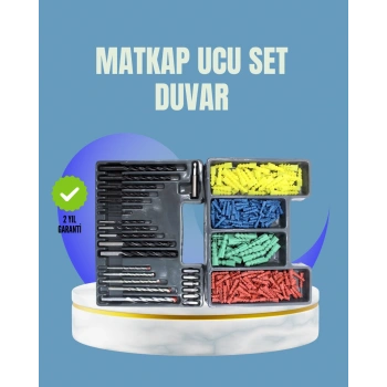 Matkap Ucu Seti Organizerli Çok Amaçlı Delme Uçları