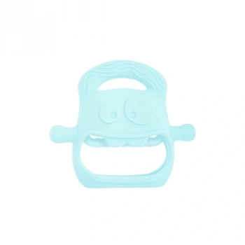 Mavi Bebek Silikon Diş Kaşıyıcı