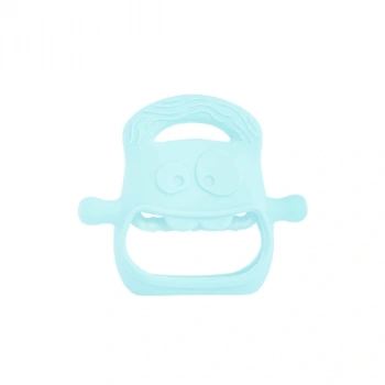 Mavi Bebek Silikon Diş Kaşıyıcı