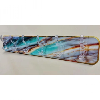 Mermer Desenli Yapışkanlı Askılık