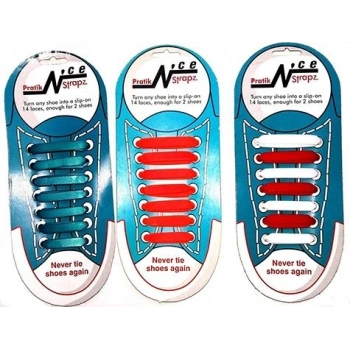 Mevcutli Silikon Ayakkabı Bağcıkları