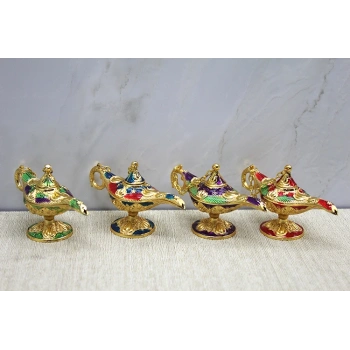 Mineli Metal Alaaddin Lambası Model 1