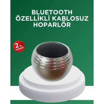 Mini Bluetooth Hoparlör TWS Özellikli Taşınabilir Güçlü Ses