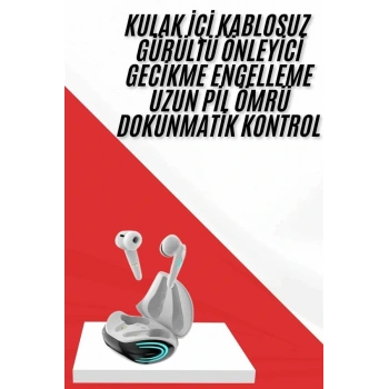 Mini Gaming Kulaklık Oyuncu Kulaklığı Bluetooth Kulaklık Android ve İOS Uyumlu