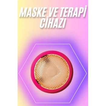 Mini Saç Derisi Masaj Aleti Led Işık Terapisi Cildi Yatıştırır Ve Dengeler