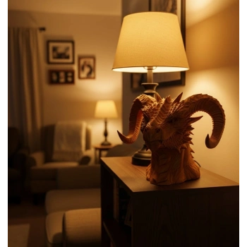 Mitolojik Gold Ejderha Biblo Fantastik Koleksiyon Ürünü