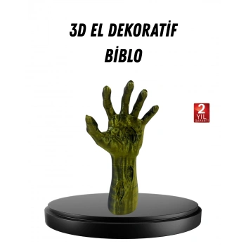 Modern Tasarım El Figürü 3D Dekoratif Biblo Koleksiyonluk