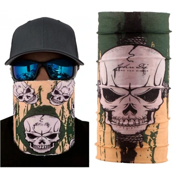 Motorcu Boyunluk Baf Buff Bandana 25x48 cm Model 5 (5324)