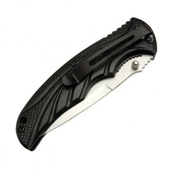 Mtech Handsome 451 Gri Kamp Çakı 21cm - Yarı Otomatik, Kemerlikli