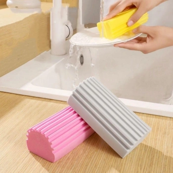 Nemli Silgi Süngeri Banyo,Mutfak ve Araba İçin Temizlik Süngeri (5324)