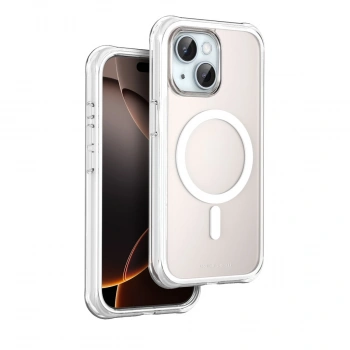 Onegif Apple İphone 15 Hulk Magsafe Kapak - Beyaz