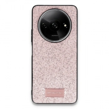 Onegif Xiaomi Redmi A3 4g Bright Simli Kapak - Pembe