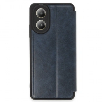 Oppo A38 Kılıf Flip Cover - Lacivert