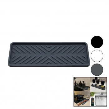 ORGANİZER - SİLİKON MUTFAK LAVABO DÜZENLEYİCİ RENKLİ MAT 22.5 X 9CM BRKT-178617 (5324)