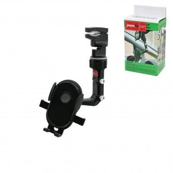 OTO - ARAÇ TELEFON TUTUCU 360 DERECE BAŞLIK MANDALLI - OYNAR KOL - GENİŞLİK AYARI (5324)