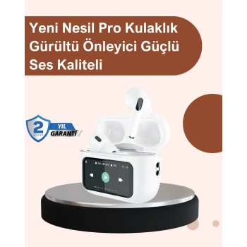 Otomatik Bağlantılı Bluetooth Kulaklık Anc Özellikli Su Ve Ter Dayanıklı
