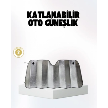 Otomobil Güneşliği – Katlanabilir Tasarım Ve Süngerli Isı Yalıtımı