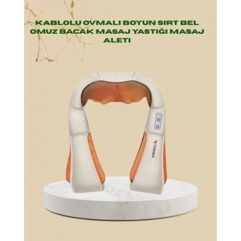 Ovmalı Isıtmalı Masaj Aleti – Boyun, Sırt, Bel, Omuz Ve Bacak İçin