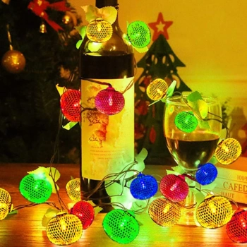 Parti ve Özel Gün Dekorasyonu Top Led Kandil Şeklinde Aydınlatma (5324)