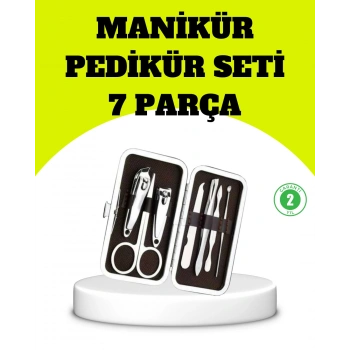 Paslanmaz Çelik Kişisel Bakım Seti – 7 Parça