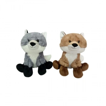 PB31563-23 Peluş Oturan Tilki 23 cm - 1 adet stokta olan gönderilir