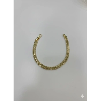    Pirinç Cm Bileklik 17+2 Cm  - Kbl0427