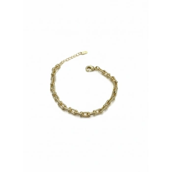    Pirinç Cm Bileklik 17+4 Cm  - Kbl0389