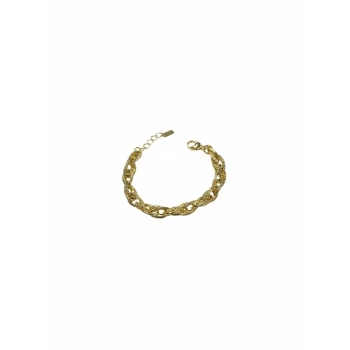    Pirinç Cm Bileklik 17+4 Cm  - Kbl0390