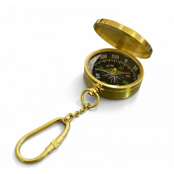 Pirinç Pusula Anahtarlık 2505a