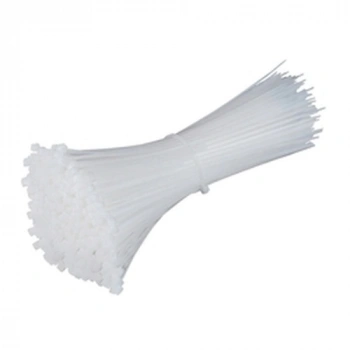 PLASTİK ÇIRT KELEPÇE 100 PARÇA BEYAZ 2.5X100MM (5324)