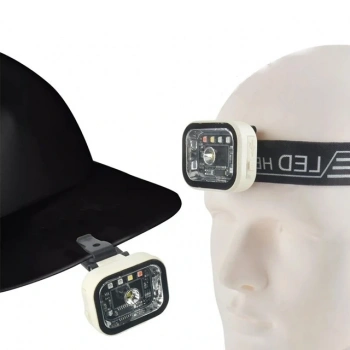 Police Ps-1979 Sensörlü Mıknatıslı Fonksiyonlu Çok Amaçlı Şapka Kafa Feneri