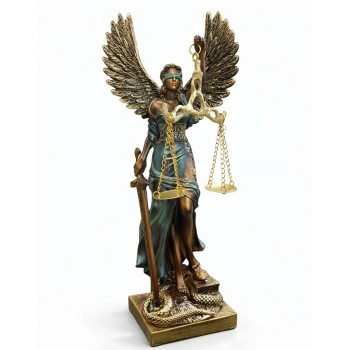 Polyester Kanatlı Adalet Biblosu Alk4418