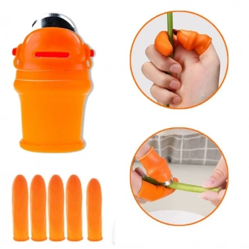 Pratik Baş Parmak Sebze Kesme Ayıklayıcı Bayan M Set (5324)