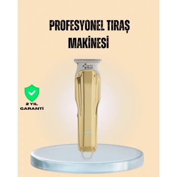 Profesyonel Erkek Tıraş Makinesi Güçlü Kesim ve Uzun Şarj Süreli