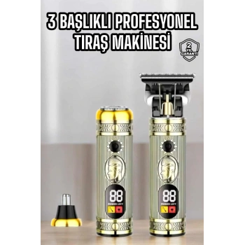 Profesyonel Saç Sakal Ve Vücut Tıraşına Uygun Sıfır Sinek Kaydı Tıraş