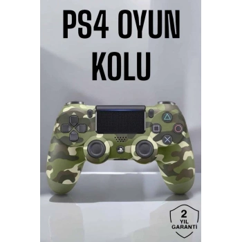 PS4 Oyun Kolu Kamuflaj Desenli Joystick