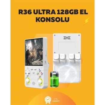 Çift Joystickli Retro Oyun Konsolu 2500mAh Bataryalı